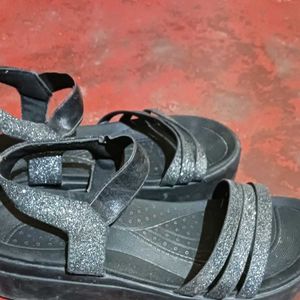 Platform Sandals - Black - Size [UK 3]