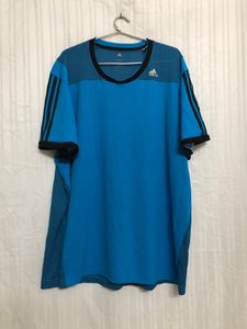 Adidas Blue Short Sleeve T Shirt