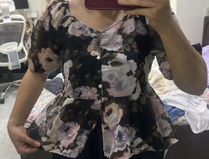 Floral Print Top
