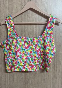 Floral Crop Top