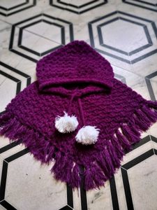 Crochet Girl Poncho