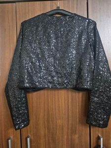 Brand New Sequined Overcoat