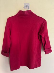 Red Top turtleneck 30-34inch bust stretchable