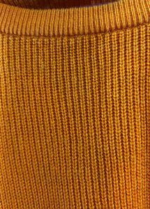 Orange Knit Sweater