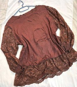 🎁Buy1 Get1 Free Elegant Brown Laced Detailed