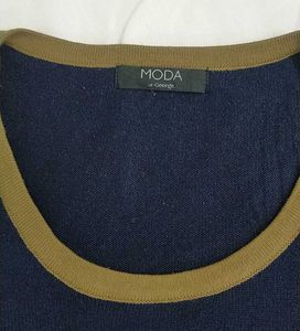 Stylish Two-Tone Dress