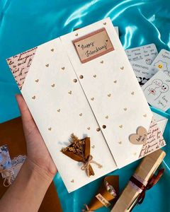 Handmade "Happy Friendsary" Card Set
