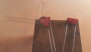 Natraj L 100% Unbreakable Scale .Not Much Used. It Can Used For Dual Purpose Drawing Also Scale Alone.25×15 Ratio Scale