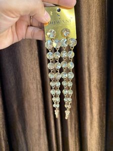 Gold Diamond Earings