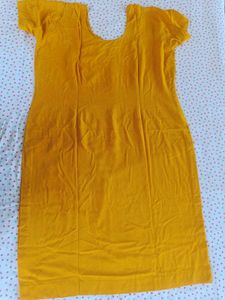 Mustard Yellow Salwar Kameez Suit