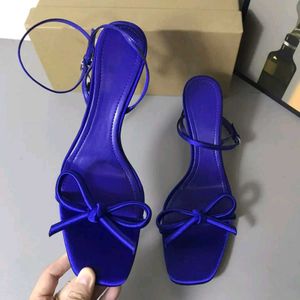 ZARA Blue Heeled Sandals