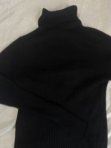 🐼Stretchable Black High-neck 🐼