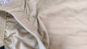 Beige Trendy Cargo Trousers 💛