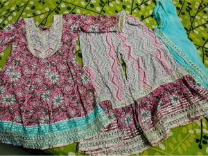 Beautiful Cotton Sarara Suit