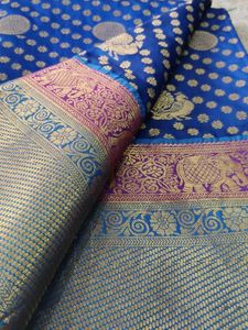 Blue Saree