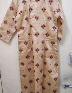 Mustard Gold Festive Kurti For Special Occasions