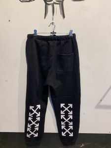 Authentic Off-White Black Sweatpants