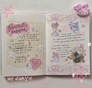 aesthetic  Planner book &amp; Sticker Set💞