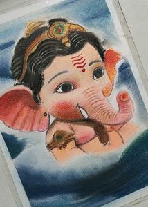 Baby Ganesha Artwork
