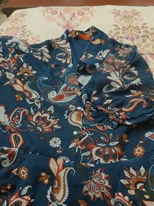 Paisley Print Top