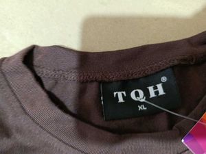 TQH Heart Graphic Oversized T-shirt, XL SIZE