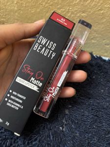 Swiss Beauty Stay On Matte Lipstick