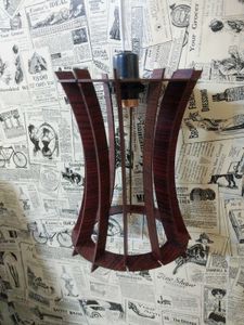 Cosmo Series Wooden Accent Light Lamp