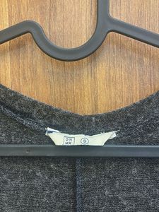 Gray Open Front shrug