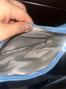 Blue Handbag