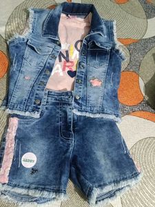 Denim Girls Outfit