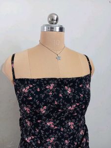 Floral Print Mini Dress