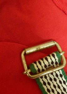 Cool Design Belt Green White Black
