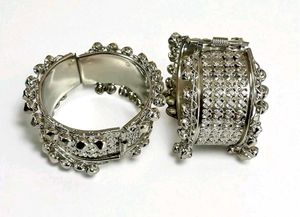 Silver Ghungroo Bangles