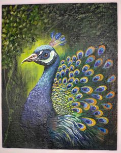 Peacock Painting