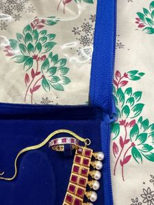 Chowki Jwellery Set With Ring
