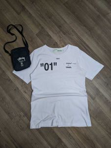 OFF white Authentic Tee
