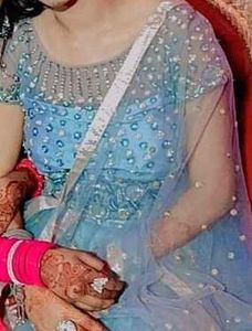 Elegant Blue Lehenga Choli