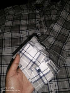 New Grey And White Shirt