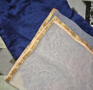 Elegant Blue Embroidered Salwar Suit