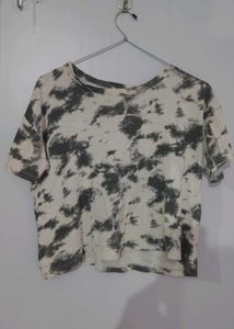 Tie-Dye Cropped T-Shirt