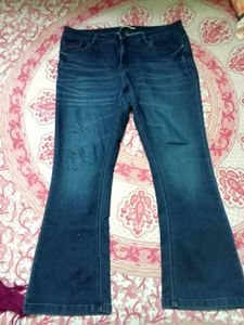 Flared Denim Jeans for women