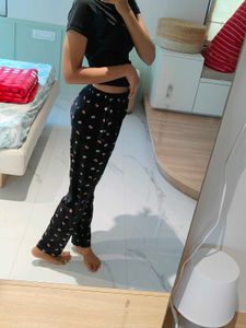 Comfy Black Printed Pajama / Lower