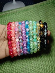 Crackle. Beads Bracelet High Quality