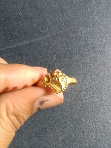One Gram Gold Plated Ring