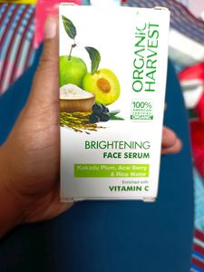 Organic Harvest Skin Brightening Face Serum