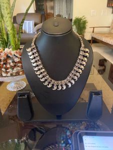 Boho Oxidized Silver Necklace