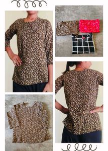 Women&#39;s Printed Summer Tops Combo Of 3