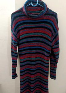 Striped Knit Dress