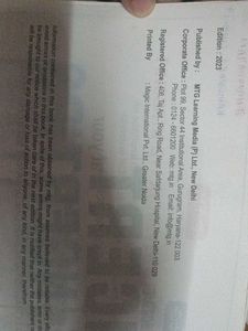 NCERT Chemistry fingertips Class neet  2023 editi