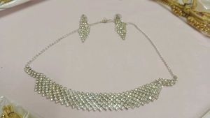 Sparkling Rhinestone Jewelry Set
